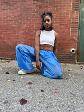 Load image into Gallery viewer, Blue Parachute Pants