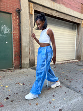 Load image into Gallery viewer, Blue Parachute Pants