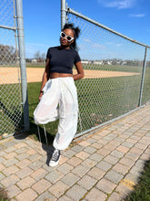 Load image into Gallery viewer, White Parachute Pant