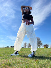 Load image into Gallery viewer, White Parachute Pant