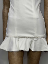 Load image into Gallery viewer, Silvia Mini White Dress
