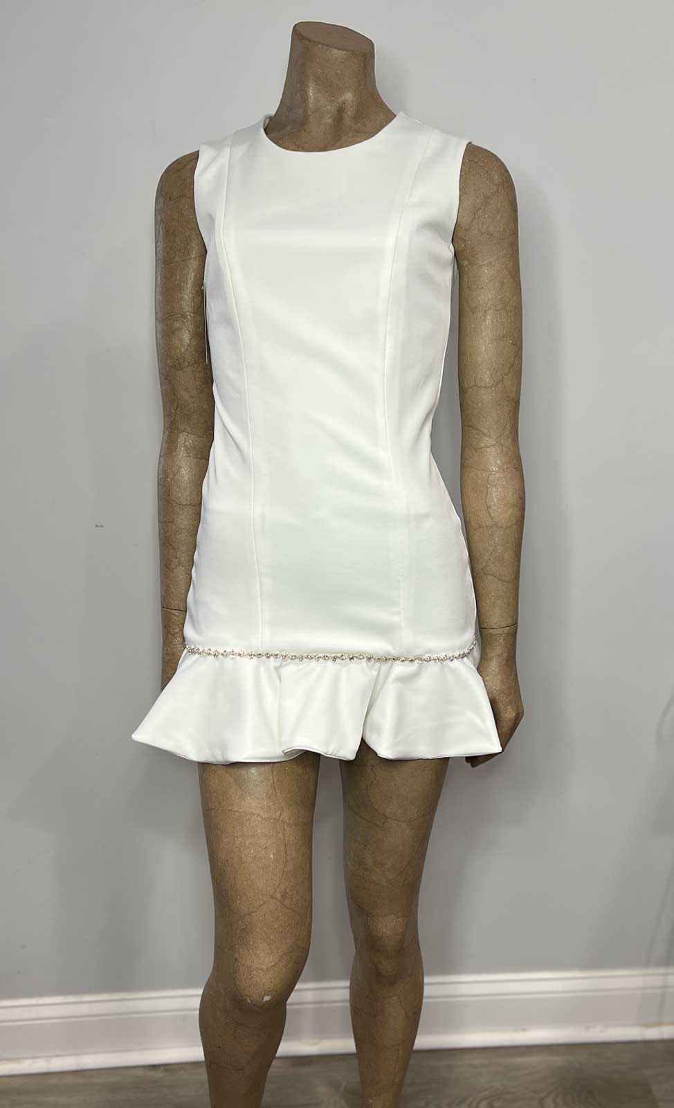 Silvia Mini White Dress