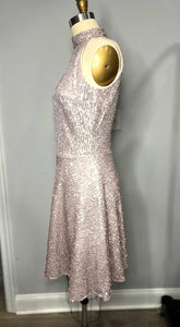 Rose' Champagne Sequin Gown