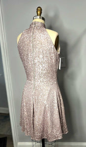 Rose' Champagne Sequin Gown