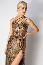 Load image into Gallery viewer, Gold Fiona Gown
